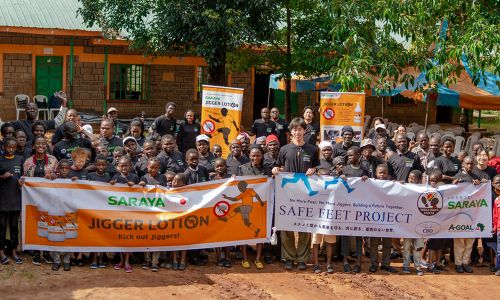 Saraya Kenya Supports Jigger Treatment Initiative in Vihiga County